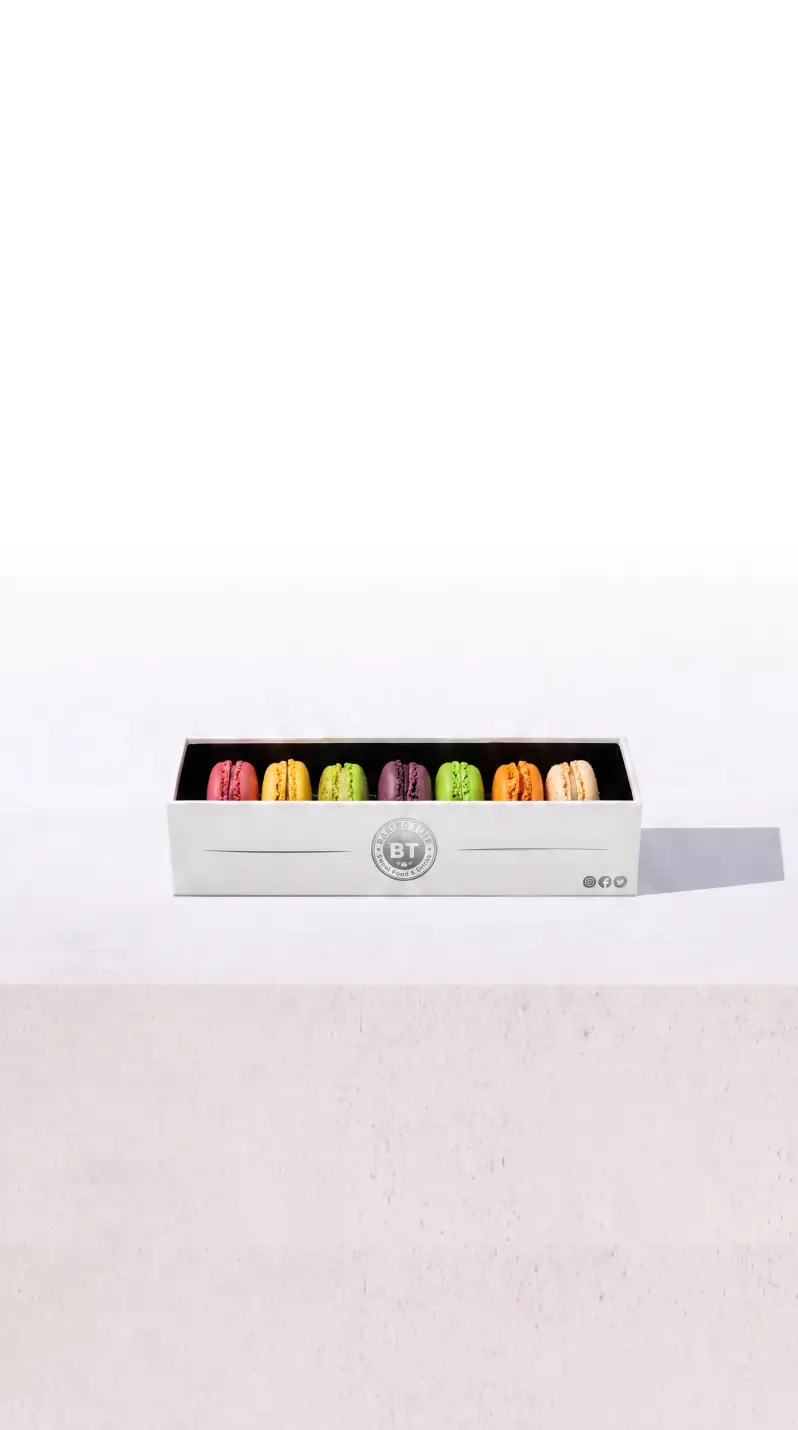 Boîte de macarons traditionnelle